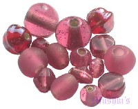 Mixed Glass beads - click here for large view